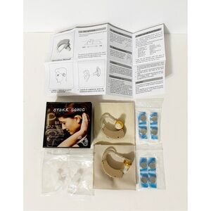 2 Cyber Sonic Hearing Aids, Hearing Amplifiers, New
